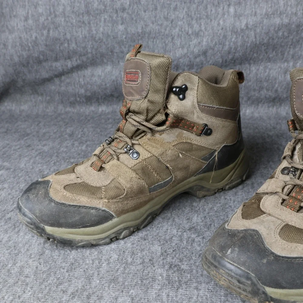 Magellan Outdoors Boots Mens Size 12 Brown Elevation Mid Hiking Outdoor Trail